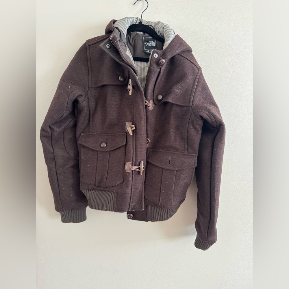 North face wool bellflower wool bomber